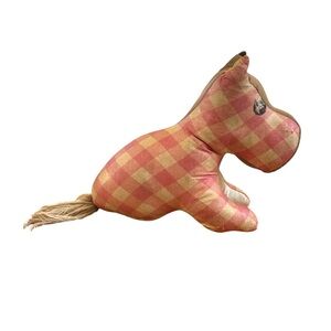 ANTIQUE➕Oil Cloth Terrier Dog